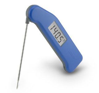 Splash Proof Super Fast Thermapen (Blue) Instant Read Thermometer, Perfect for Barbecue, Home and Professional Cooking Kitchen & Dining