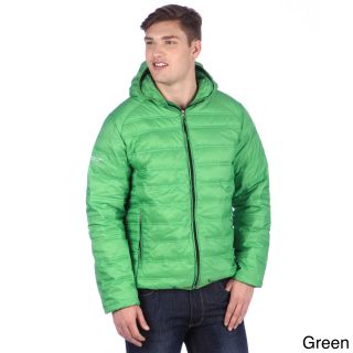 L&b Trading United Face Mens Lightweight Down Jacket Green Size S