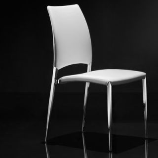 CREATIVE FURNITURE Vicky Side Chair Vicky Dining Chair Upholstery White