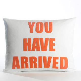 Alexandra Ferguson Zen Master You Have Arrived Pillow YHA 148 Color Charcoal