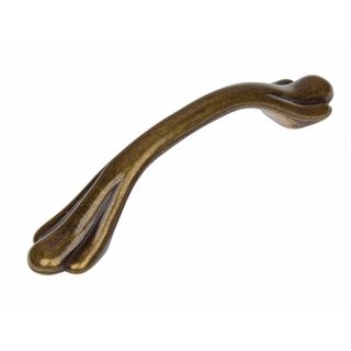 Gliderite 3 Inch Antique Brass Classic Paw Cabinet Pulls (pack Of 10)