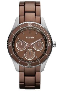 Fossil ES3033  Watches,Womens Brown Dial Brown IP Stainless Steel, Casual Fossil Quartz Watches