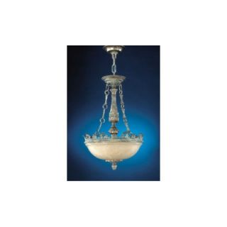 Zaneen Lighting Ibiza Traditional Pendant in Ancient Silver Z1171