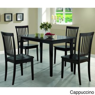 Coaster Oakdale 5 piece Cappuccino/ Cherry Dining Set Cappuccino Size 5 Piece Sets
