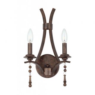 Parson Traditional English Bronze 2 light Wall Sconce