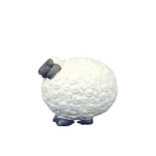 Small White Ceramic Sheep