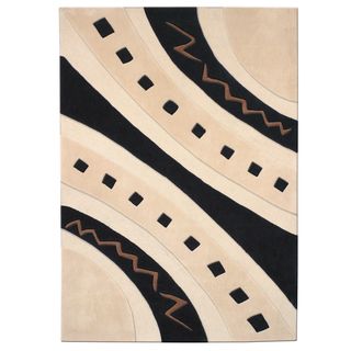 Mystique Abstract Arches Rug (6.7 X 9.6)