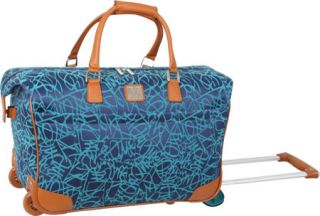 Diane von Furstenberg Abstract Jacquard 20 Wheeled City Bag