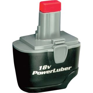 Lincoln PowerLuber Replacement Battery — 18 Volt, Model# 1801  Cordless Grease Guns   Accessories