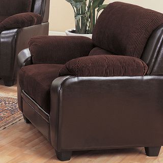 Monika Chocolate Brown Arm Chair
