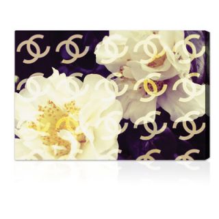 Oliver Gal Cocos Camellia Vanilla Graphic Art on Canvas 10055 Size 16 x 10