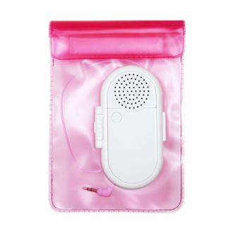 Molla Space, Inc. Aqua Pouch Speaker EMS005  Color Pink