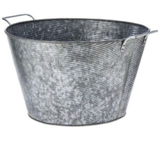 Threshold™ Corrugated Decorative Metal Bucket  