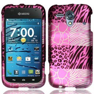 For Kyocera Hydro Edge C5215 Hard Design Cover Case Pink Exotic Skins Accessory Cell Phones & Accessories