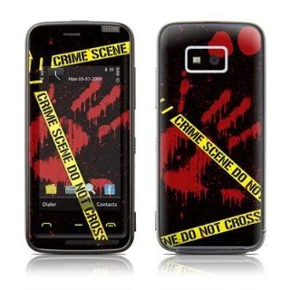 Crime Scene Design Protective Skin Decal Sticker for Nokia 5530 XpressMusic Cell Phone Cell Phones & Accessories