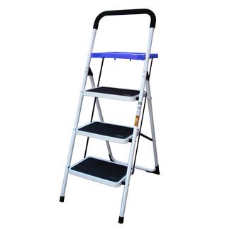 Amerihome 3 step Utility Stool With Tray