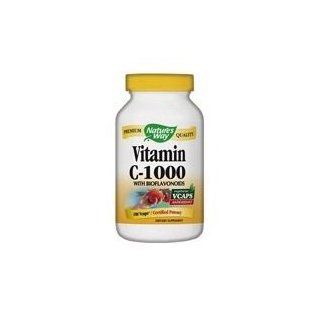 Nature's Way Vitamin C 1000 with Bioflavonoids, 100 Vcaps 4pk Health & Personal Care