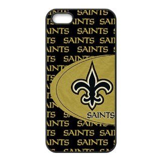 Fashionable Cool NFL The New Orleans Saints Team Logo Durable Rubber Iphone 5 Case Cell Phones & Accessories