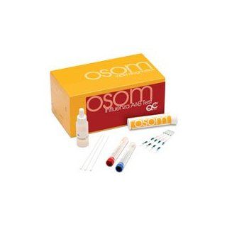 190 PT# 190  Test Kit OSOM Influenza A&B 25/Kt by, Genzyme Diagnostics Health & Personal Care