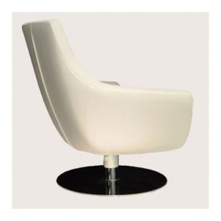 sohoConcept Rebecca Chair 150 REBBASERND Color Brown, Fabric Leather