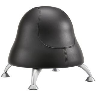 Runtz Black Vinyl Ball Chair