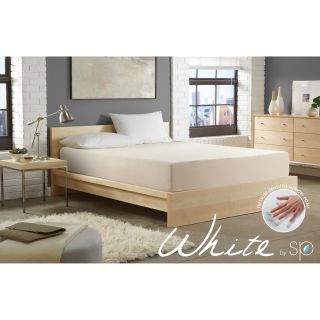 White By Sarah Peyton 10 inch Convection Cooled Firm Support King size Memory Foam Mattress