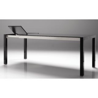 Mobital Eclipse Dining Table DTA ECLI CHAR / DTA ECLI WHIT WHITE Finish Char