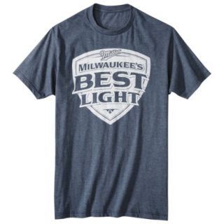 Milwaukees Best Light Mens Graphic Tee   Navy