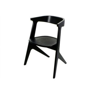 Tom Dixon Slab Side Chair WOD01BL / WOD01NA Finish Black