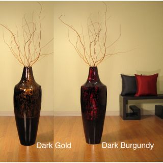 Tall Lacquer 36 inch Pod Vase And Branches