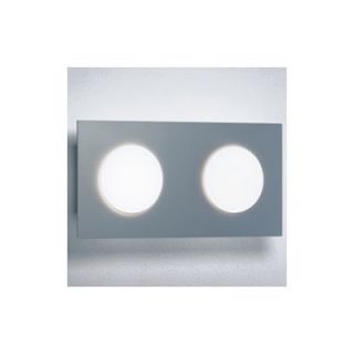 Zaneen Lighting Duo Two Light Wall or Ceiling Flush Mount D9 2011