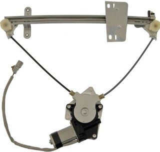Dorman 741 744 Rear Driver Side Replacement Power Window Regulator with Motor for Honda Civic Automotive