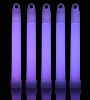 6" Premium Lumistick Glow Light Sticks Purple (Tube of 25) Toys & Games