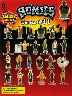 Homies Series 11  Brand New Release. All 24 Figurines.  Home Decor Products  