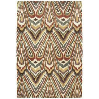 Swanky Multi Ikat Wool Rug (5 X 76)