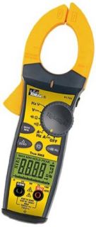 Ideal Industries 61 765 TightSight Series 760 True RMS Clamp Meter, 660A AC/DC, Conductors to 36mm, Capacitance, Frequency, and Resistance Measurement