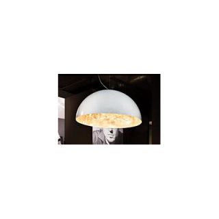 Oluce Sonora Suspension Lamp in Gold Sonora 490/OR