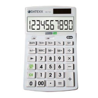 Datexx DD 760 Hybrid Power 12 Digit Desktop Calculator  Electronics