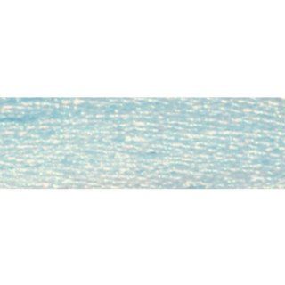 DMC 317W E747 Light Effects Polyster Embroidery Floss, 8.7 Yard, Baby Blue