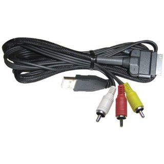 Clarion CCA748 Connection Cable for iPod Video  Vehicle Amplifier Stereo Patch Cables  Electronics