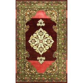 Nuloom Hand tufted Treasures Wool Berry Rug (5 X 8)