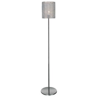 Distratto 1 light Chrome Floor Lamp