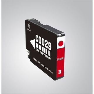 Basacc Red Ink Cartridge Compatible With Canon Pgi 29 R