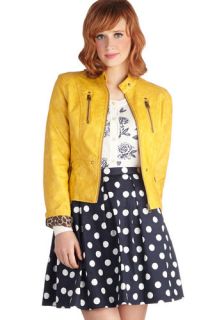 Visibility Oak Jacket in Marigold  Mod Retro Vintage Jackets