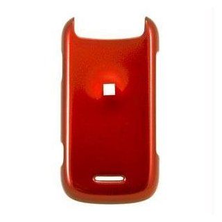 Icella FS MOW766 SRD Solid Red Snap on Cover for Motorola Entice W766 Cell Phones & Accessories