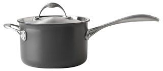 Calphalon One Infused Anodized 4 1/2 Quart Saucepan with Lid Kitchen & Dining