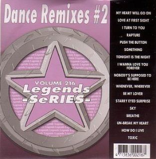 LEGENDS Karaoke CDG DANCE REMIXES #2 Music CD Musical Instruments
