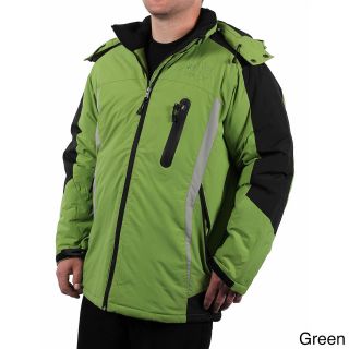 Akademiks Akademiks Mens Kilimanjaro Tri climate Jacket Green Size L