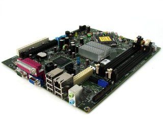 Genuine Dell Intel Q35 Express w/ ICH9D0 Socket 775 SFF Small Form Motherboard For Optiplex 755 Part Number PU052 