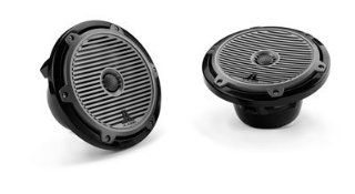 M770 TCX CG TB   JL Audio 7" Tower Marine Coaxial Speakers Black with Classic Grills  Vehicle Speakers 